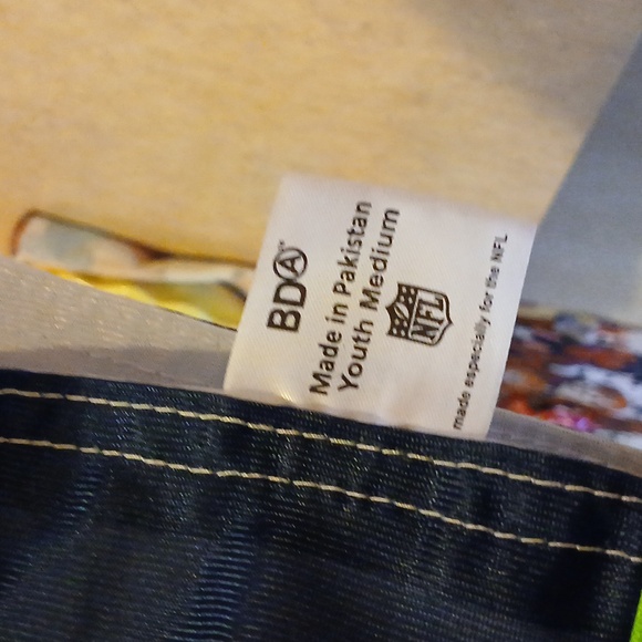 Seattle Seahawks Navy and Lime Green Jersey unisex youth M - Picture 3 of 4